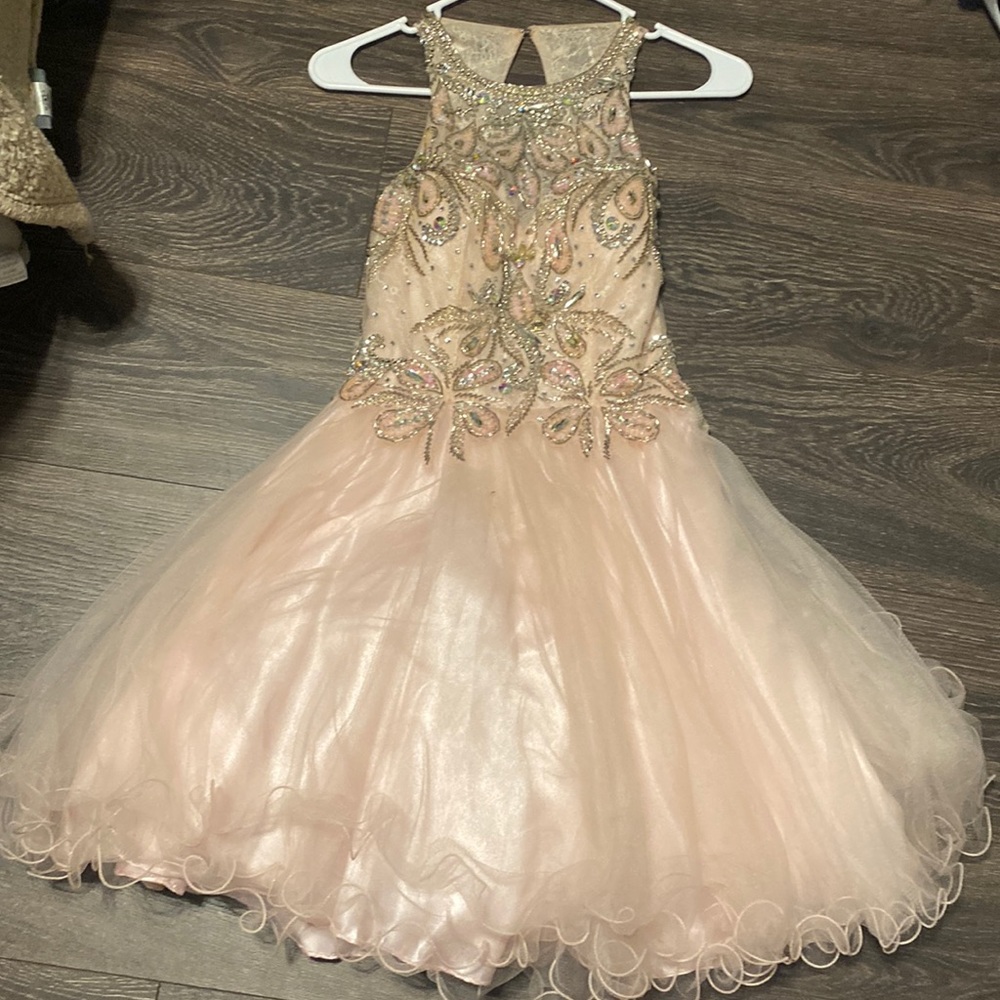 dazzled pageant/homecoming dress- size small